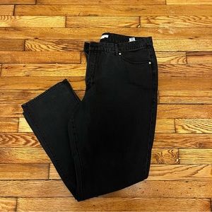 Good American Jeans - Straight Leg, Black, Womens Size 16